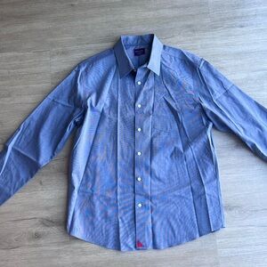 Men's Blue Dress Shirt
